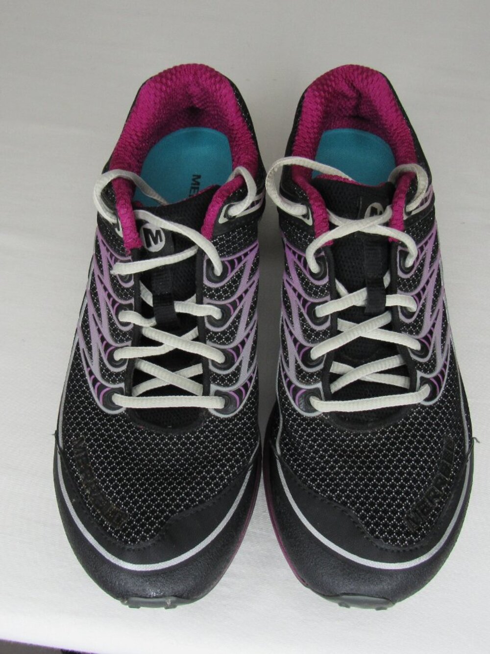 Merrell MIX MASTER GLIDE Black Pink Trail Running Shoes Women's 8 - Picture 3 of 9
